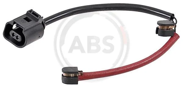 Warning Contact, brake pad wear