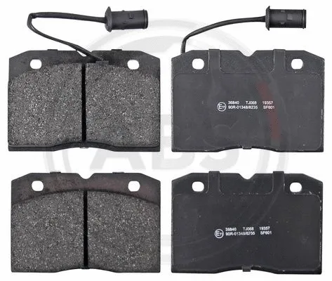 Brake Pad Set, disc brake (36840)