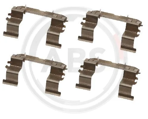 Accessory Kit, disc brake pad (1632Q)