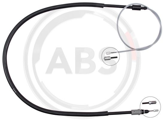 Cable Pull, parking brake (K10220)