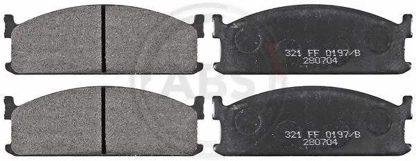 Brake Pad Set, disc brake (36593)