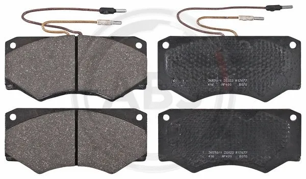 Brake Pad Set, disc brake (36590/1)