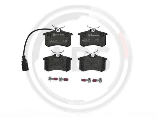Brake Pad Set, disc brake (P85058)