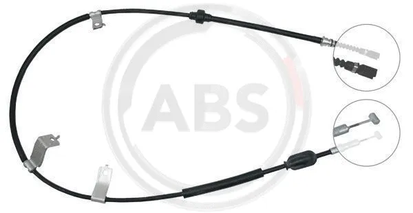 Cable Pull, parking brake (K13938)