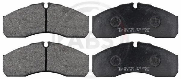 Brake Pad Set, disc brake (37379)