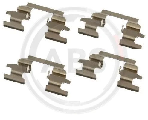 Accessory Kit, disc brake pad (1625Q)