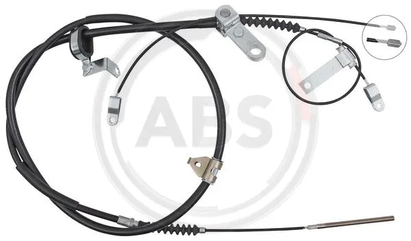 Cable Pull, parking brake (K12545)