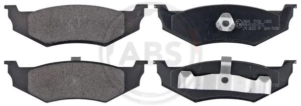 Brake Pad Set, disc brake (38641)