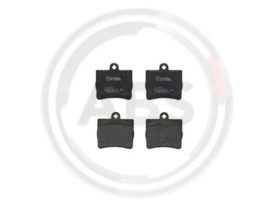 Brake Pad Set, disc brake (P50024)