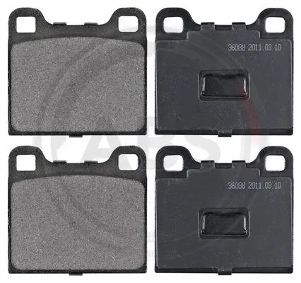 Brake Pad Set, disc brake (36088)