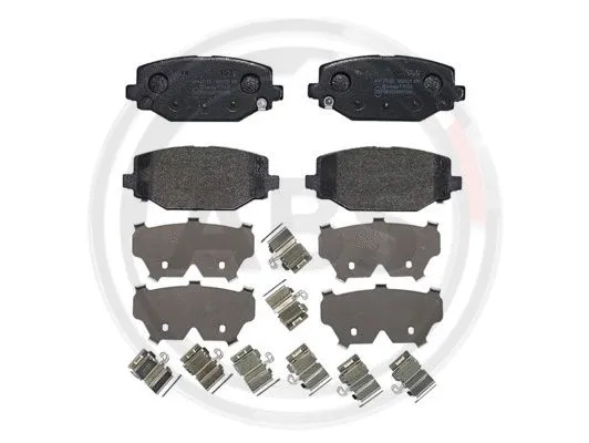 Brake Pad Set, disc brake (P11032)