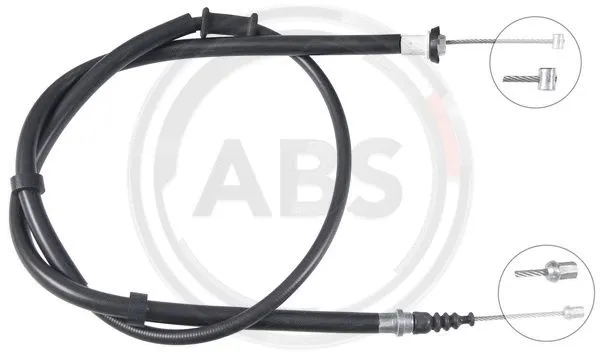 Cable Pull, parking brake (K19805)