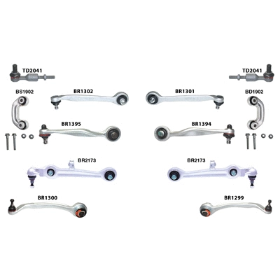 Repair Kit, wheel suspension (BRAUDI/10)