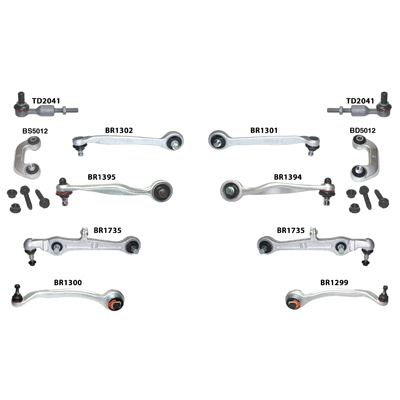 Repair Kit, wheel suspension (BRAUDI/11)