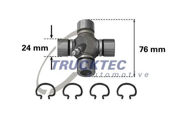 Joint, propshaft (02.34.017)