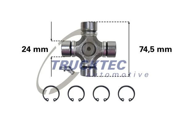 Joint, propshaft (02.34.053)