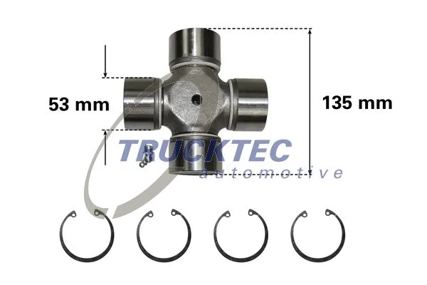 Joint, propshaft (01.34.013)