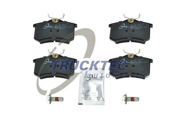 Brake Pad Set, disc brake (07.35.105)