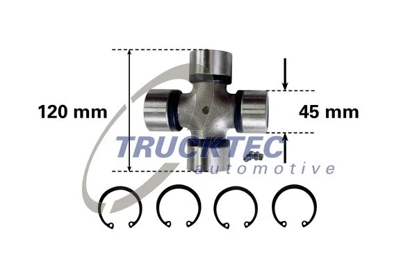Joint, propshaft (01.34.012)