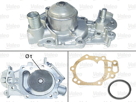 Water Pump, engine cooling (506729)