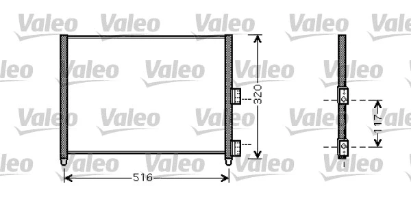 Condenser, air conditioning (818020)