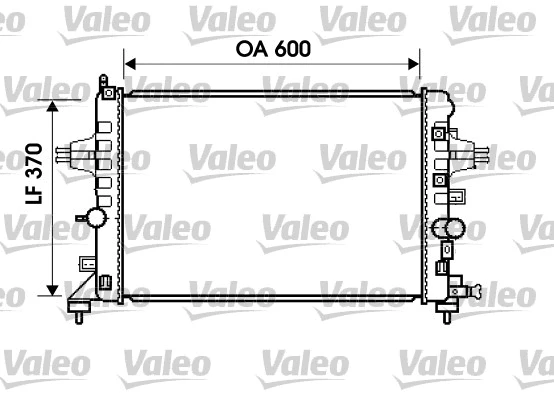 Radiator, engine cooling (734382)