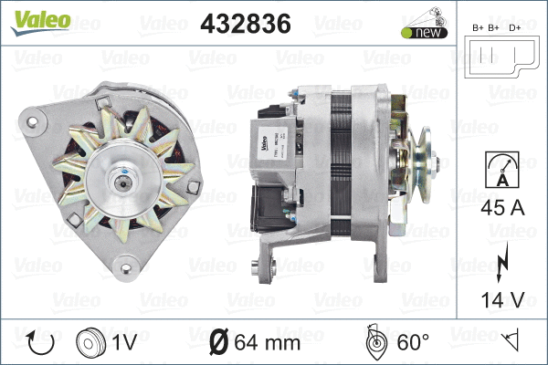 Alternator (432836)