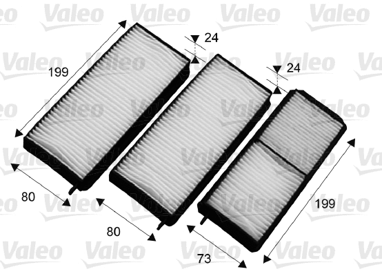Filter, cabin air (715664)