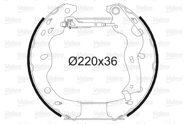 Brake Shoe Set (554854)