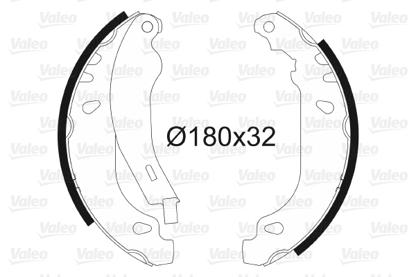 Brake Shoe Set (562084)