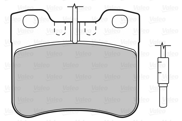 Brake Pad Set, disc brake (598156)