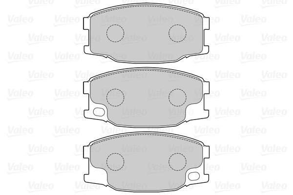 Brake Pad Set, disc brake (670103)