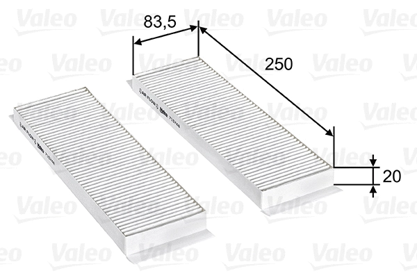 Filter, cabin air (715748)