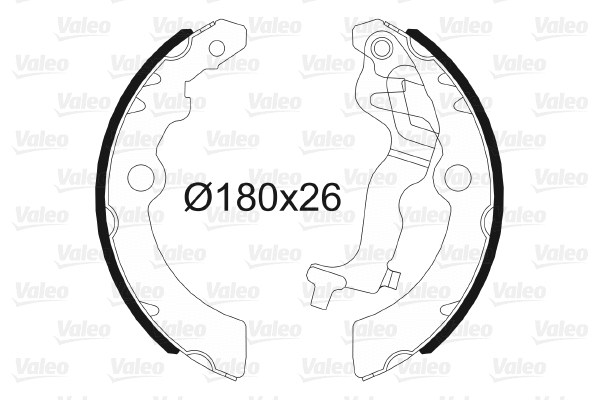 Brake Shoe Set (564129)
