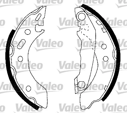 Brake Shoe Set (554750)