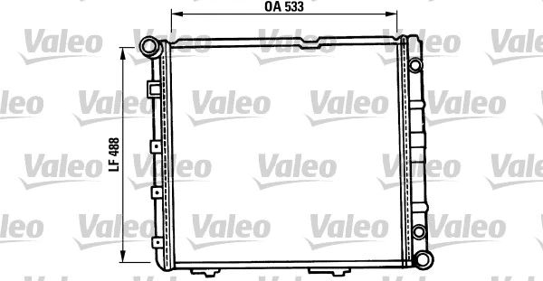 Radiator, engine cooling (819387)