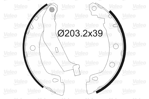 Brake Shoe Set (562629)