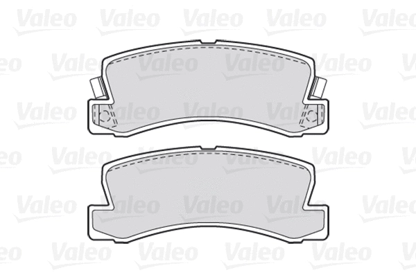Brake Pad Set, disc brake (301540)
