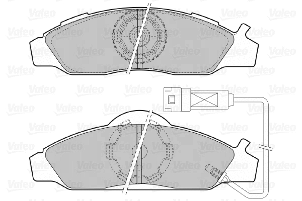 Brake Pad Set, disc brake (598528)