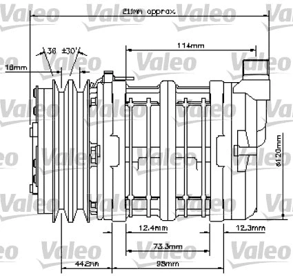 Compressor, air conditioning (815813)