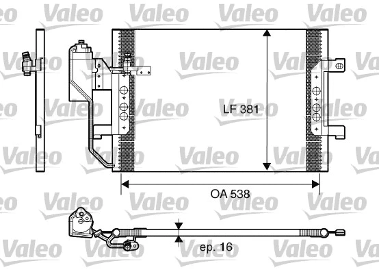 Condenser, air conditioning (817659)