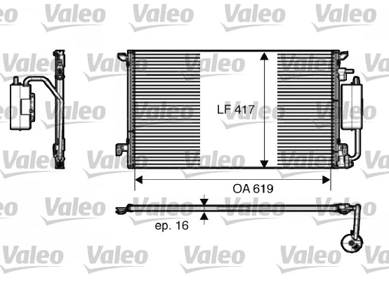 Condenser, air conditioning (817809)