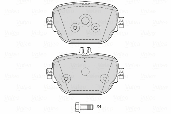 Brake Pad Set, disc brake (601767)