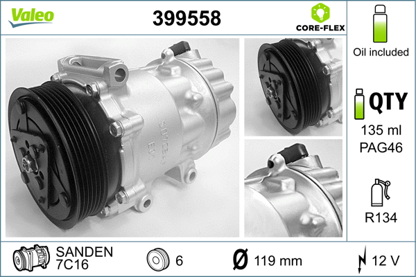 Compressor, air conditioning (399558)