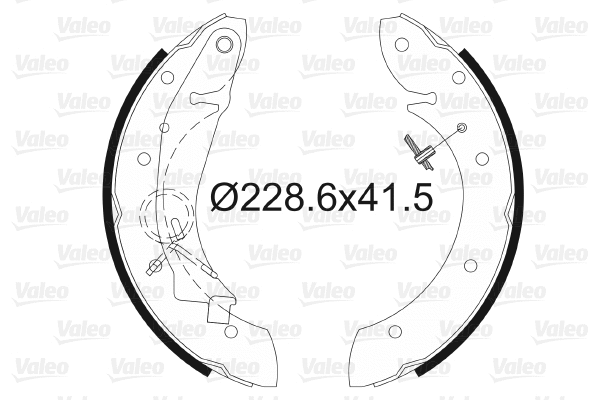 Brake Shoe Set (562634)