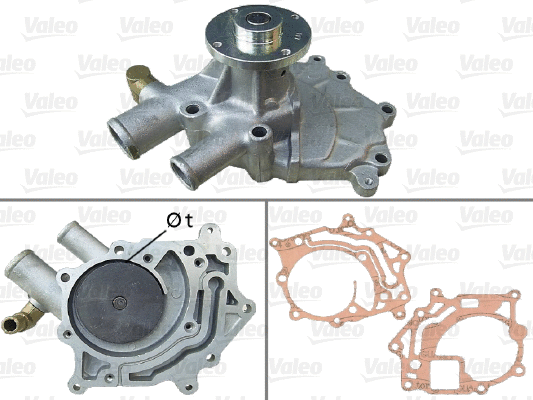 Water Pump, engine cooling (506357)