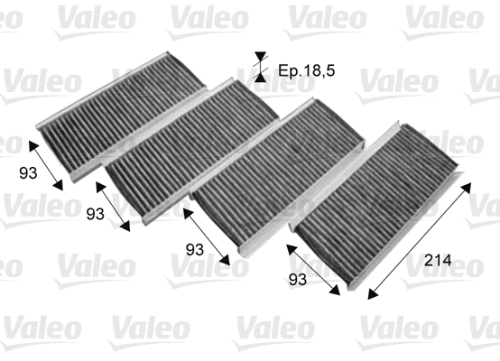 Filter, cabin air (715712)