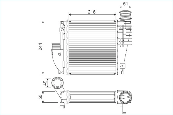 Charge Air Cooler (822927)