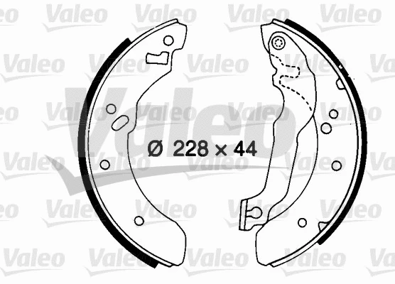 Brake Shoe Set (562070)