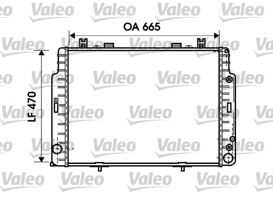 Radiator, engine cooling (734794)